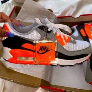 Orange Nike AirMax 90 Unisex
